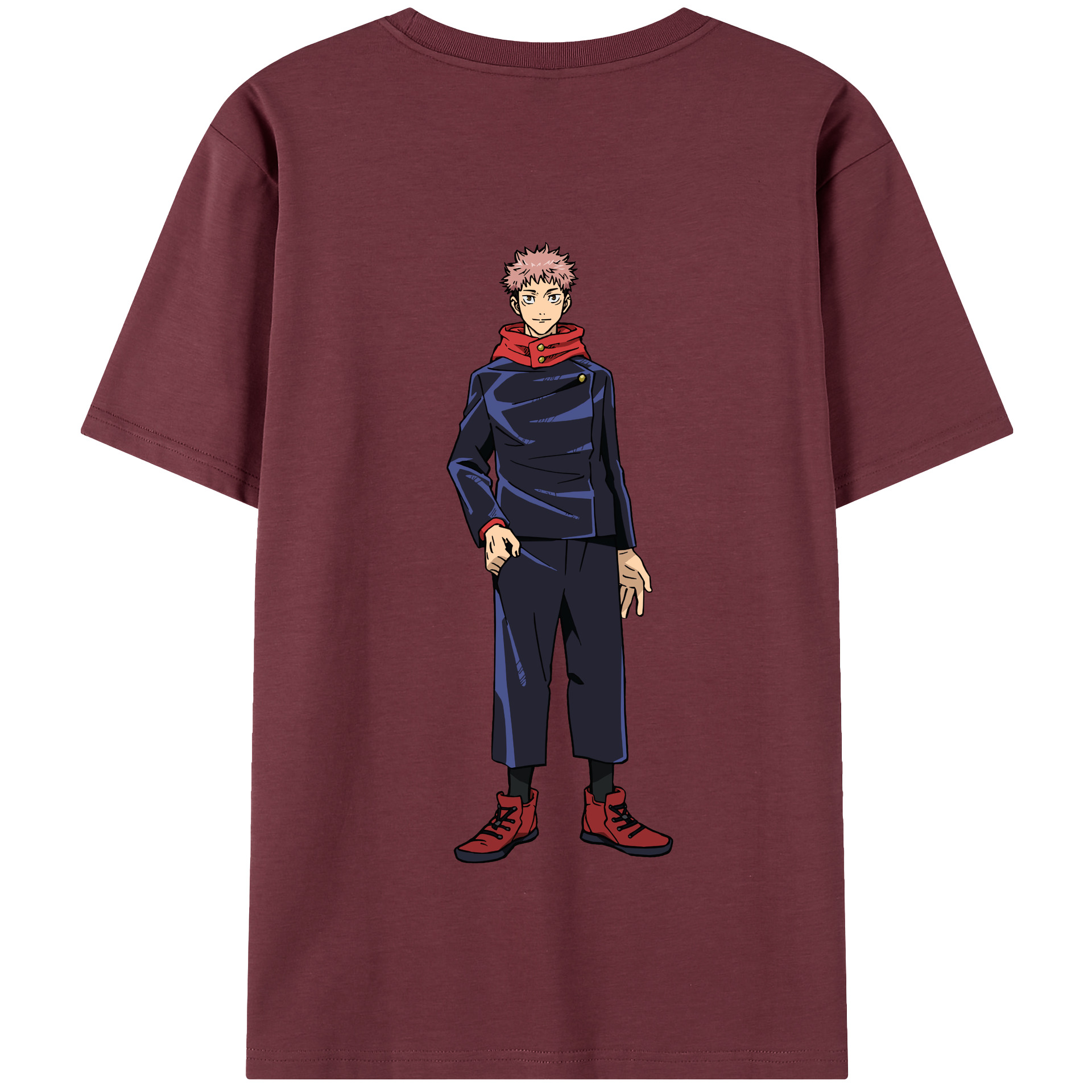 （画像用） 呪術廻戦 Jujutsu Kaisen 綿100％半袖Tシャツ（背面プリント）